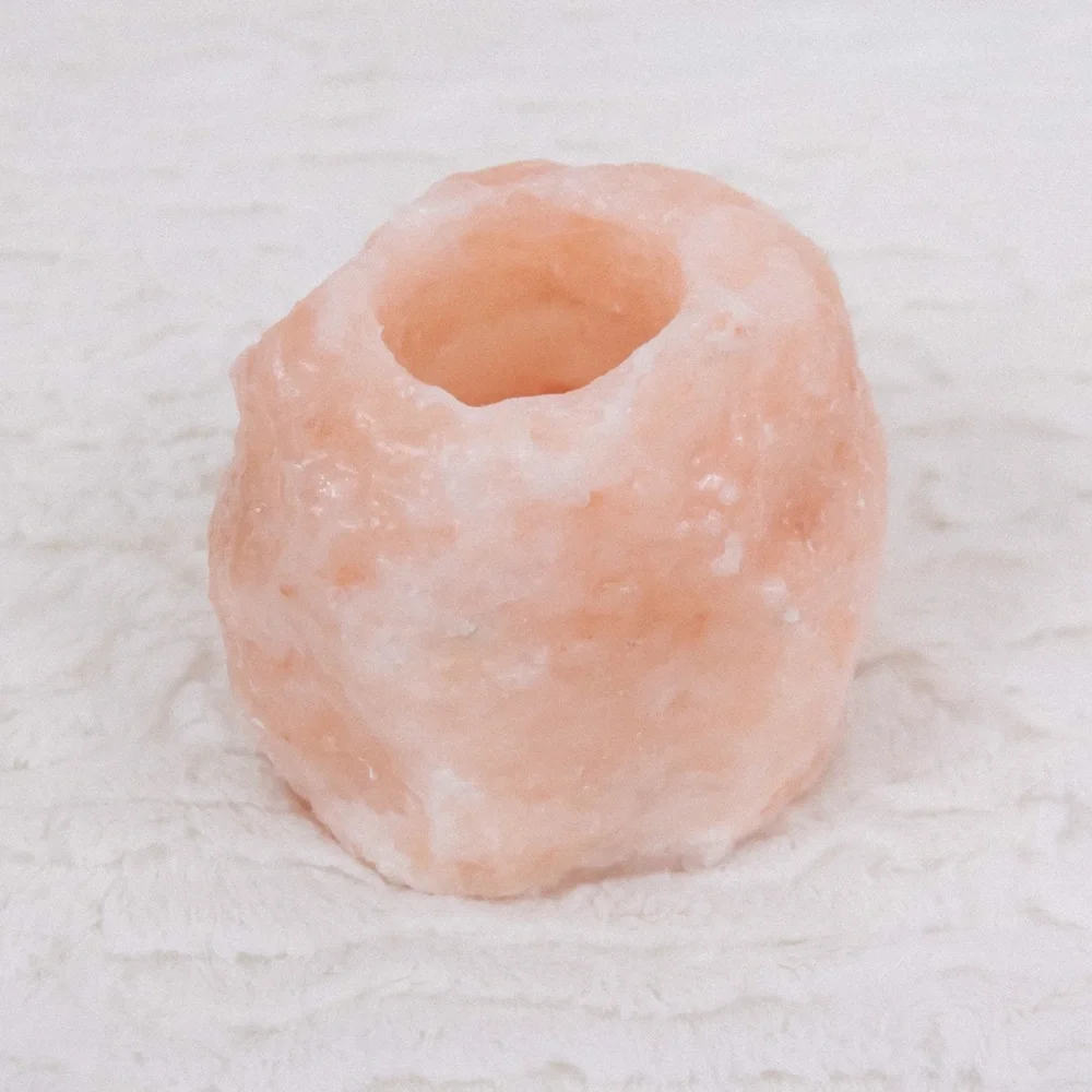 Himalayan Salt Tea Light Candle Holder
